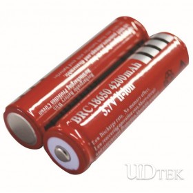 3.7V 4800MA battery light the torch high capacity battery rechargeable Lithium batteries UD09099
